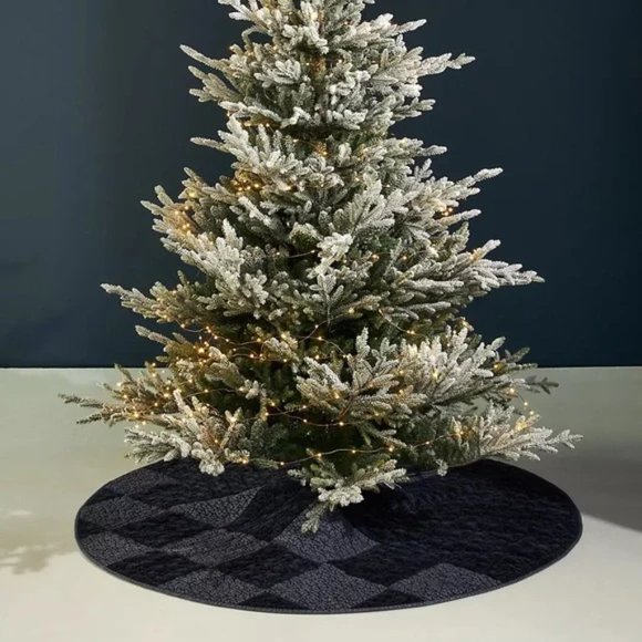 Anthropologie-Quilted Navona Tree Skirt